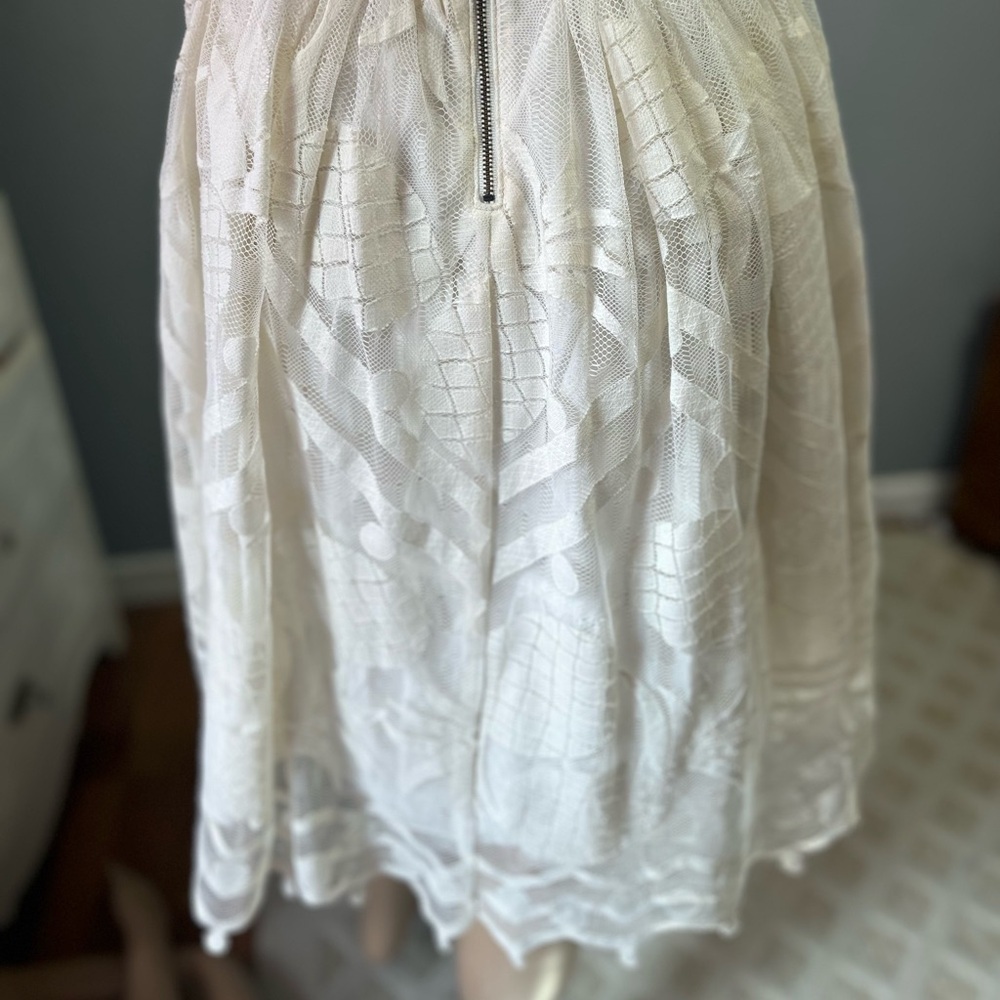 Maeve Anthropology pina pineapple lace fit and flare size 0 - Picture 8 of 12